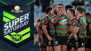 Latrell Mitchell masterclass leads Rabbitohs to nine try massacre of Manly  Super Saturday [upl. by Barnabe273]