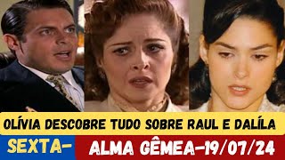 Alma Gêmea AO VIVO 19724SextaFeira Capitulo de Hoje Novela da globo ao vivo [upl. by Irik]