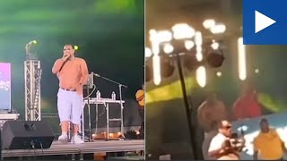 video Fatman Scoop performs before collapsing on stage [upl. by Scandura]