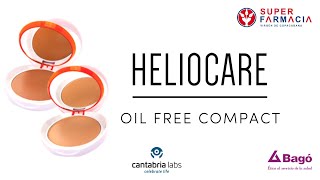 Tutorial  Heliocare Oil Free Compact [upl. by Adnauqaj]