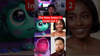 Behind the Voice Actors in Inside Out 2 [upl. by Niveg]