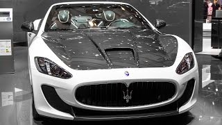 MASERATI GRANCABRIO MC CENTENNIAL EDITION  GENEVA MOTOR SHOW 2015 HQ [upl. by Oza]