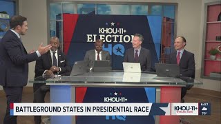 KHOU 11 Election HQ Experts discuss key battleground states in presidential election [upl. by Aramas]