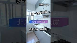 雙排型廚櫃開箱！北角豪景大廈廚櫃 shorts kitchen interiordesigner [upl. by Asoral]