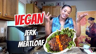 Vegan Meatloaf That Tastes Like Meat with Brooke Brimm Vegan Soul Foodie [upl. by Adnalohs]