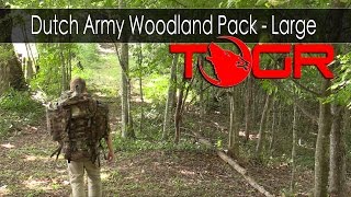 Perfect Bushcraft Pack  Dutch Army Woodland Pack  Large [upl. by Henrietta719]