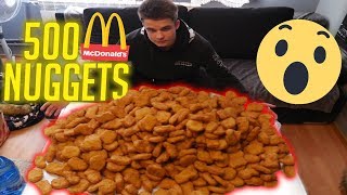 JEMY 500 CHICKEN NUGGETS Z MCDONALDS udało się [upl. by Hudson]