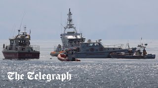 Four Britons missing after Bayesian yacht sinks off Sicily [upl. by Percy]