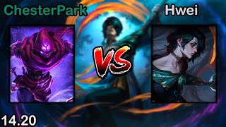 El JG sólo campea a su premade Top y es el que peor va XD  Malzahar vs Hwei [upl. by Caesaria755]