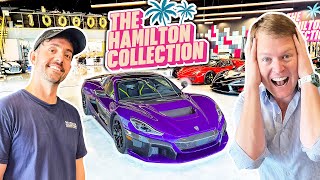 My Friend BOUGHT the FASTEST HYPERCAR IN THE WORLD The Hamilton Collections RIMAC NEVERA [upl. by Chute]