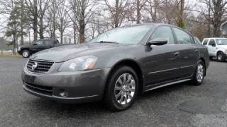 Short Takes 2006 Nissan Altima 25 S Special Edition Start Up Engine Full Tour [upl. by Demona]