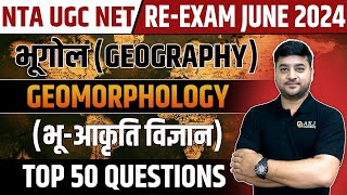 Geography  Geomorphology  ReExam 2024  NTA UGC NETJRF  By Abhishek Kumar Jha AKJ Sir [upl. by Koblas]