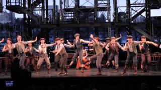 Behind the Scenes of the CBS Thanksgiving Day NEWSIES Performance [upl. by Matheny]