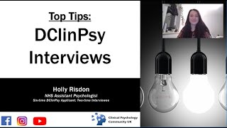 Top Tips for DClinPsy Interviews [upl. by Lyndsey787]