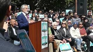 Aaron Peskin announces his candidacy for Mayor of San Francisco Portsmouth Square Apr 6 2024 2 [upl. by Ammej86]