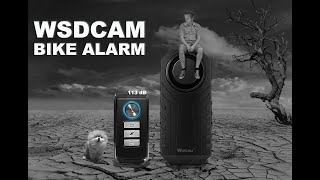 WSDCAM Bike Alarm unboxing and review [upl. by Sined]