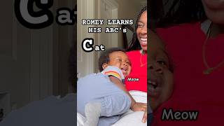 LEARN YOUR ABC’s with my 15 MONTH OLD babyboy [upl. by Htrag]