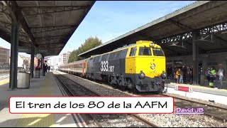 El tren de los 80 de la AAFM [upl. by Sheelagh530]