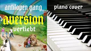 Antilopen Gang  Verliebt Piano Cover  PDF Noten [upl. by Garnette]