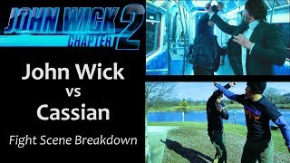 John Wick Martial Arts  Subway Fight Scene Breakdown [upl. by Clardy]