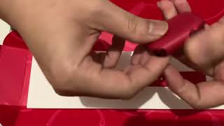 UNBOXING REVIEW APPLE WATCH SERIES 7 45MM RED PRODUCT BNIB [upl. by Adnihc215]