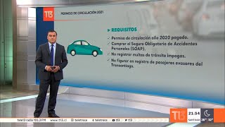 ¿Cuáles son los requisitos para pagar el permiso de circulación 2021 T13TeExplica [upl. by Cori]