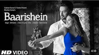 Baarishein FULL SONG AUDIO Atif Aslam Nushrat Bharucha Arko [upl. by Anahcra]