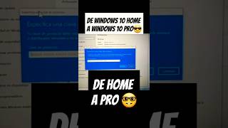 🔵 De Windows 10 HOME a PRO 😎 [upl. by Jamesy]