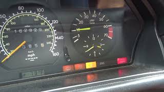 Mercedes W124 300E Alternator Troubleshooting [upl. by Hselin]