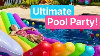 The Ultimate Pool Party🎉🎊 [upl. by Beret]