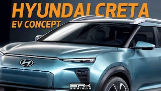 NextGen Hyundai Creta EV Concept  Automotive Design Render  SRK Designs [upl. by Asira]