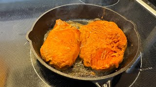 Chicken in Cast Iron Skillet [upl. by Elttil]