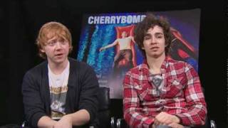 Rupert Grint and Robert Sheehan on Cherrybomb and Future Projects [upl. by Maressa]