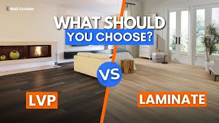 LVP Flooring vs Laminate Flooring  What’s the Difference  Wall Curtains [upl. by Elocel]