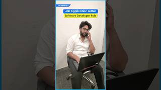 Job Application Letter For Software Developer Role  Sample Email [upl. by Faubert270]