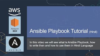 Title Ansible Playbook Tutorial in Hindi [upl. by Ayenat]