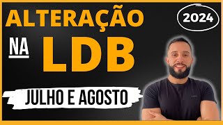 LDB Atualizada 2024 ⚠ Atenção Os artigos 24 e 81A foram alterados Atualizações da LDB em 2024 [upl. by Hetti]