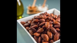 Spicy Roasted Almonds [upl. by Suoirred550]