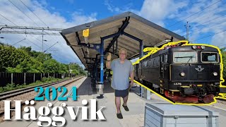 Häggvik Pendeltågstation Som den Ser Ut 2024 [upl. by Amadeus322]