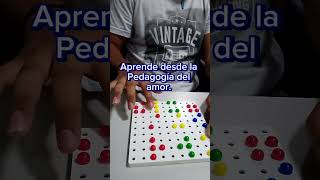 Desarrollo del sentido del tacto y reconocimiento de letras ABC Braille [upl. by Sofer]