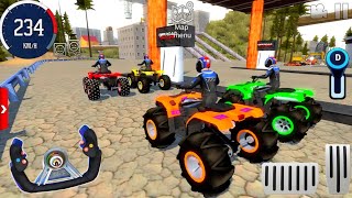 Offroad Outlaws Offroad Dirt ATV Monster Quad Motor Bikes Driving Gameplay 3D Android Game [upl. by Nwahsed]