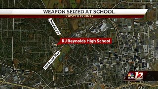 Student in custody after knife found at RJ Reynolds High School [upl. by Keverian962]