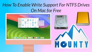 How To Enable Write Support For NTFS Drives On Mac for Free [upl. by Shayne537]