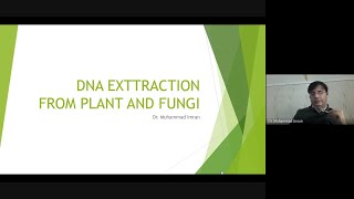 DNA extraction from Plant and Fungi by CTAB method [upl. by Tailor]