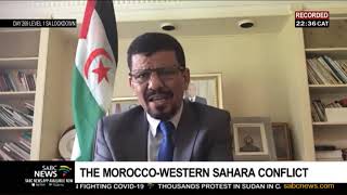 Sahrawi Arab Democratic Republic Ambassador to SA angered by the US position on Western Sahara [upl. by Edsel]