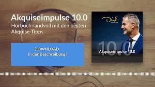 🎧 Akquiseimpulse 100 von Dirk Kreuter – Kostenlose Hörbuch Demo [upl. by Stevana]