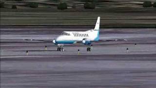 METROLINER III PERU AIR FORCE LANDING AT AYACUCHO AIRPORT [upl. by Miahc]