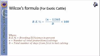 11 Breeding Efficiency and Probable Breeding Value [upl. by Dnalkrik]