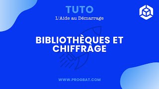 ProGBat Les bibliothèques et le chiffrage de prestations [upl. by Einnaj]