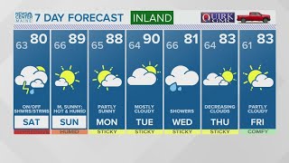 NEWS CENTER Maine Weather Video Forecast [upl. by Sabian]